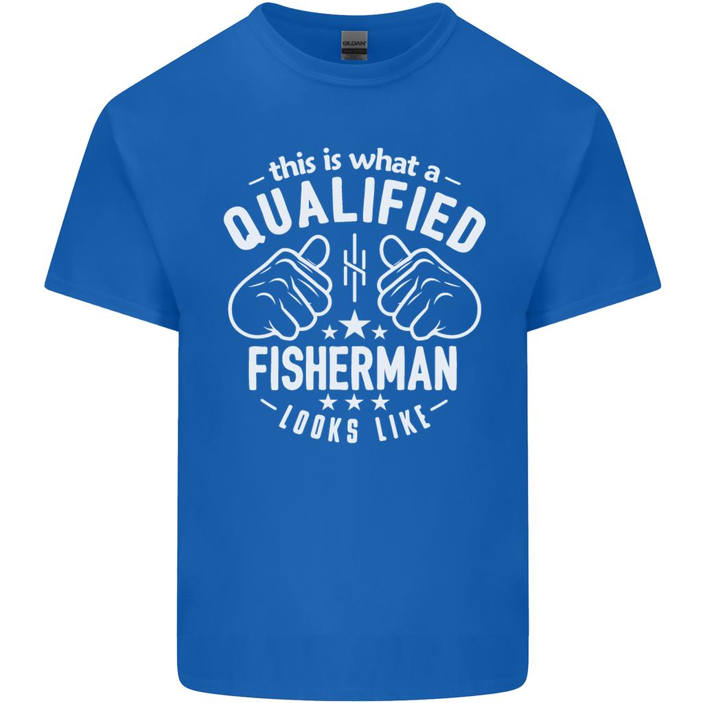 A Qualified FisherUnisex Looks Like Unisexs Light Cotton TShirt