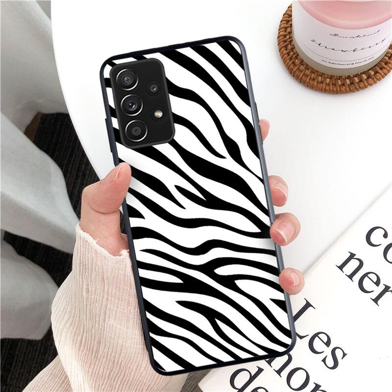Zebra-Telefonhülle für Samsung Galaxy A13 A22 A12 A32 A71 A11 A21S A33 A52 A72 A51 A50 A70 A31 M31
