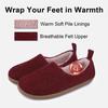 Fashion Crestar Cotton Slippers For Women Girls Winter Keep Warm Soft Soles Fuzzy Slippers Fashion Non Slip Heel Wrap Bedroom Slippers