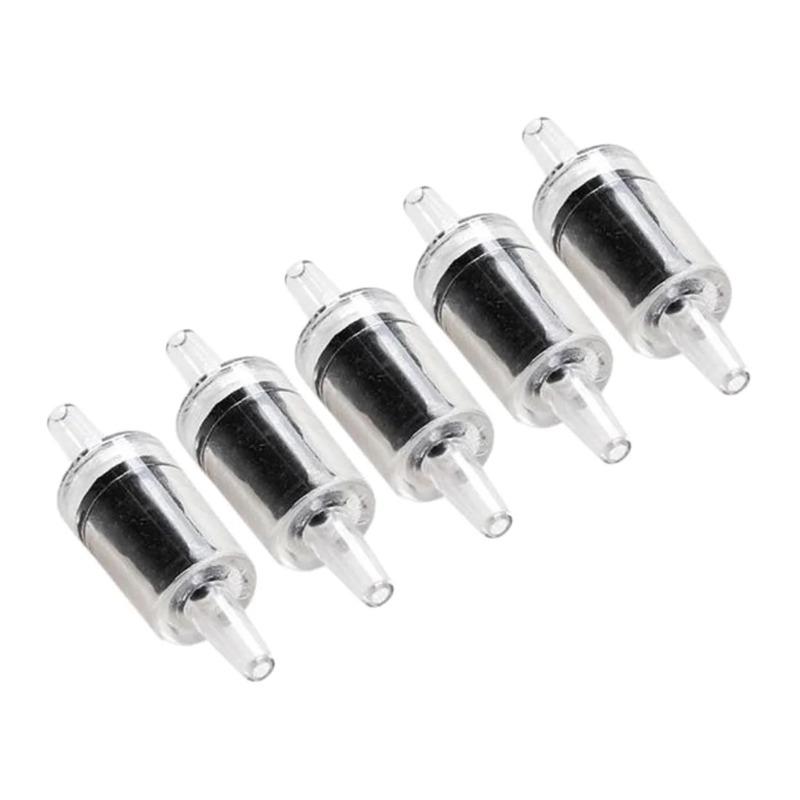 10pcs Plastic One Way Check Valve for Aquarium Air Pump Non-Return Home Fish Tank CO2 System