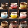 Breathable Ceramic Indoor Succulent Planter Set - Creative Small Flower Pots