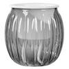 Clear Self Watering Planters Pots Modern Transparent Plants Care Pots for Garden Enthusiast Lover Gift