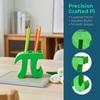 Math Festival Pi Pen Holder Green Stationery Box Multifunctional 3.14 Pi Day Gift  Desktop