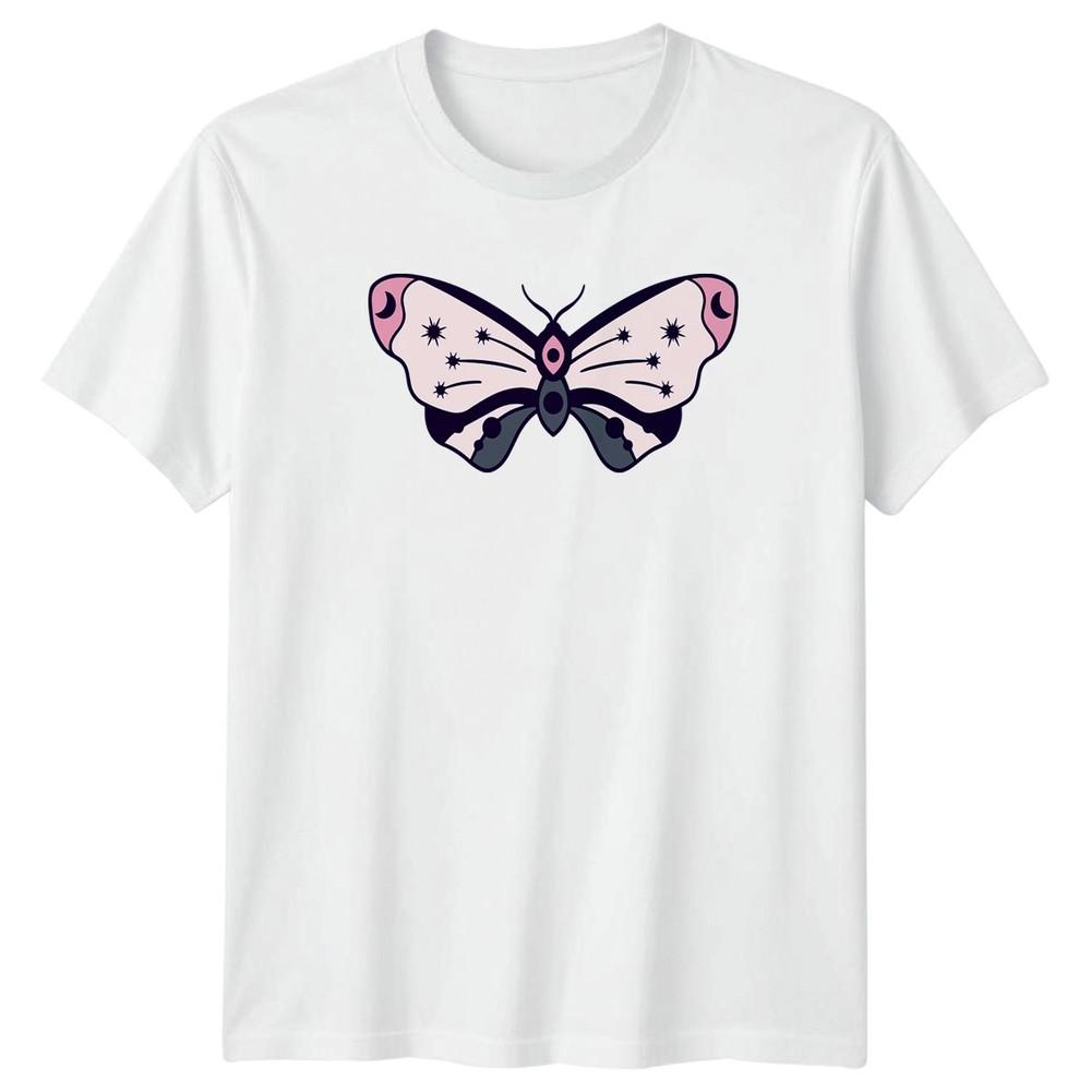 Mystical Celestial Butterfly Design TShirt Celestial Butterfly Animals S