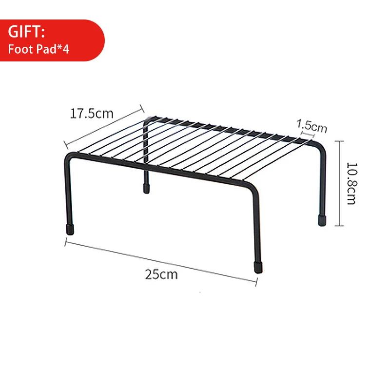 

Железная кухонная стойка для хранения, полка для шкафа, сушилка для посуды, держатель для банок для специй, полки для бутылок с приправами, полка для специй, кухонный органайзер