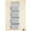Clear PVC Window Over Door Organizer Space Saving Behind Door Pouch  for Bedroom