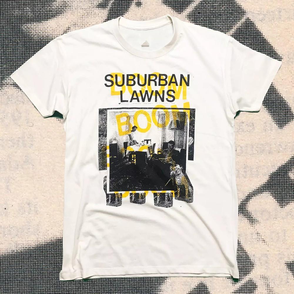 HOT Suburban Lawns Band Boom Boom Retro Vintage Unisex T-shirt S-5XL Unisex T-Shirt S
