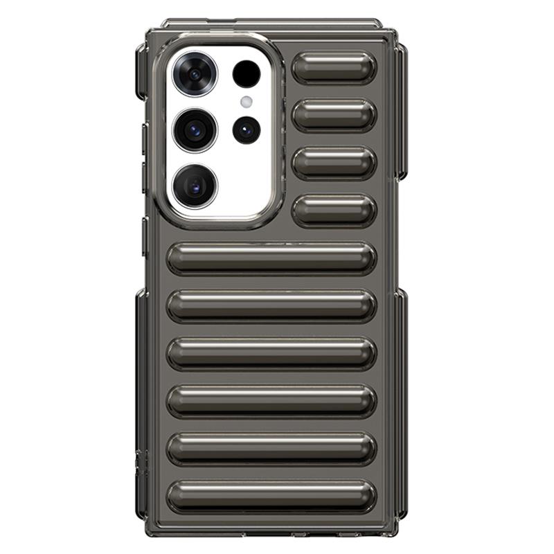 

Серия Capsule для чехла для телефона Samsung Galaxy S23 Ultra Противоударный чехол из ТПУ Transparent Grey