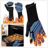 Heat-Resistant Barbecue and Oven Gloves - Anti-Scald, High-Temperature (Up To 500 Degrees) Insulated Baking Gloves
