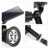 Ogrodowa Lampa Solarna 4 Led Reflektor 200Lm Spot