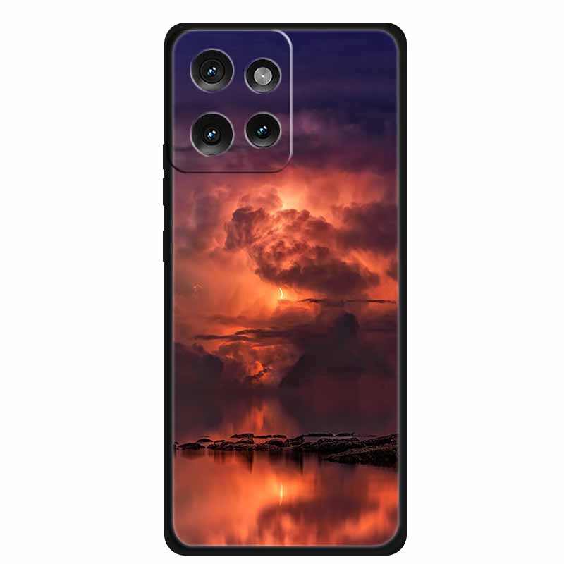 For Motorola Moto Edge 50 5G Case Fashion The Planet Soft Silicone TPU Phone Cases Back Cover XT2407-1 Scenery Protective Coque