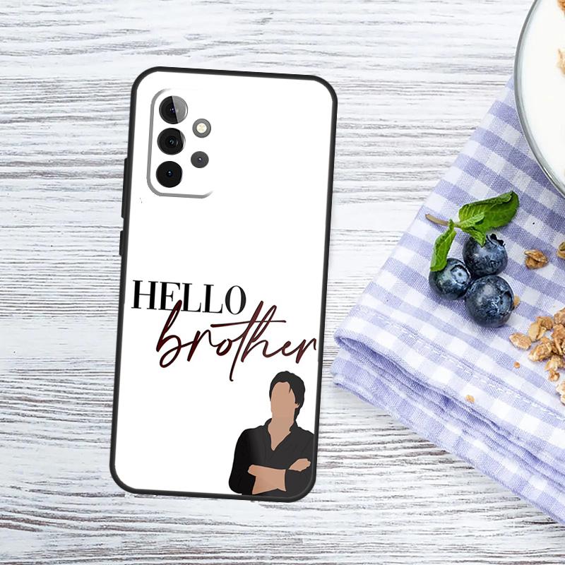 Damon and Stefan Vampire Diaries Case For Samsung Galaxy A54 A34 A14 A13 A33 A53 A12 A32 A52 A71 A51 A15 A25 A55 A35 Cover