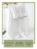 Korean Style Puffy White A-Line Skirt for Women - High Waist, Mid-Length, Spring/Summer 2025
