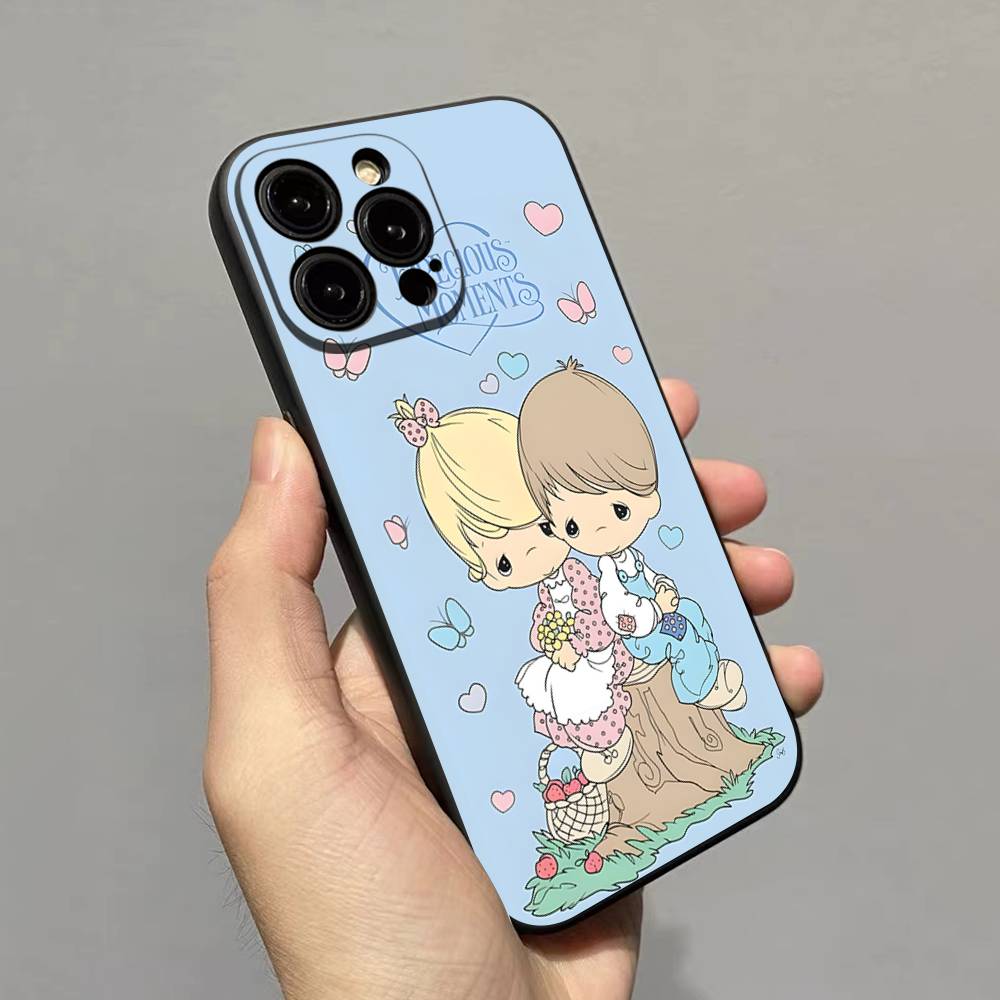 Precious Moments Niedliche Handyhülle Für IPhone 17 16 14 15 13 12 11 Pro Max Plus Silikon Weiche Abdeckung