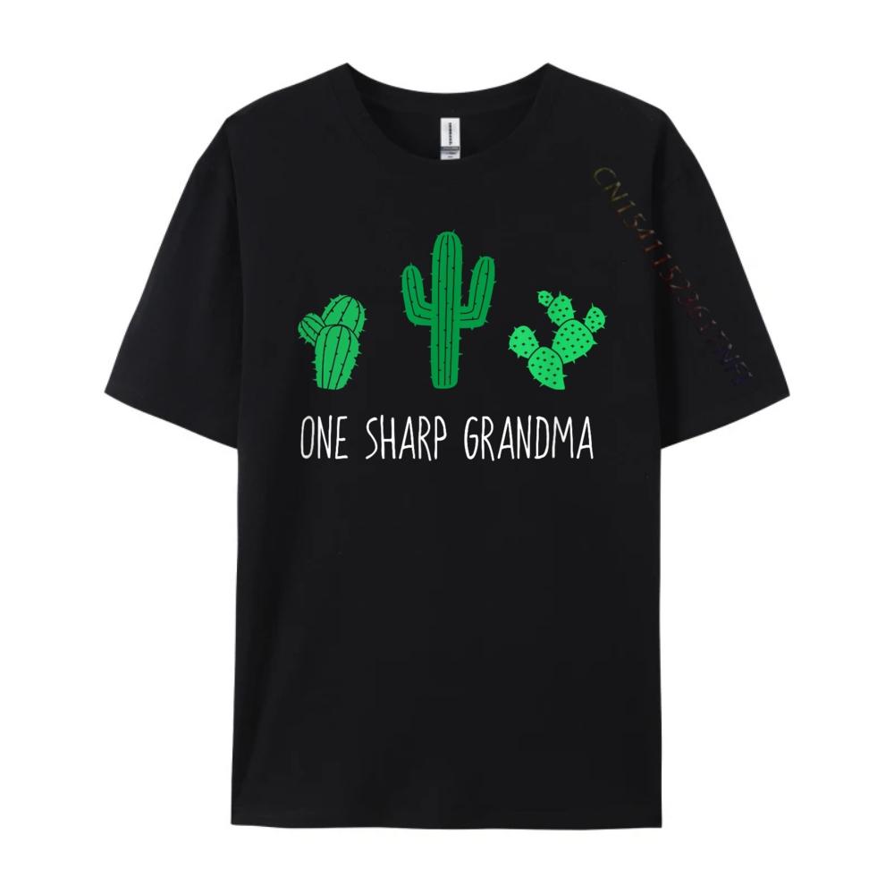 One Sharp Shirt Cute Cactus Cacti Street Wear T Shirt Male Luxury T-Shirt