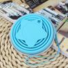270ml Folding Cup Food Grade Water Cup Travel Silicone Retractable Coloured Portable Outdoor Coffee Handcup Travel Mouthwash Cup