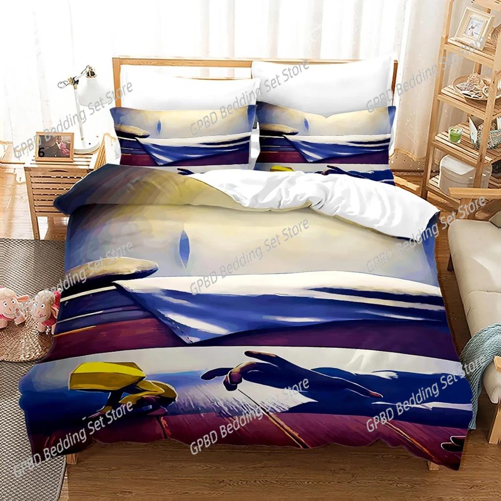 3D Game Little Nightmares Bedding Set Single Twin Full Queen King Size Little Nightmares Bed Set Adult Kid Bedroom Duvet cover