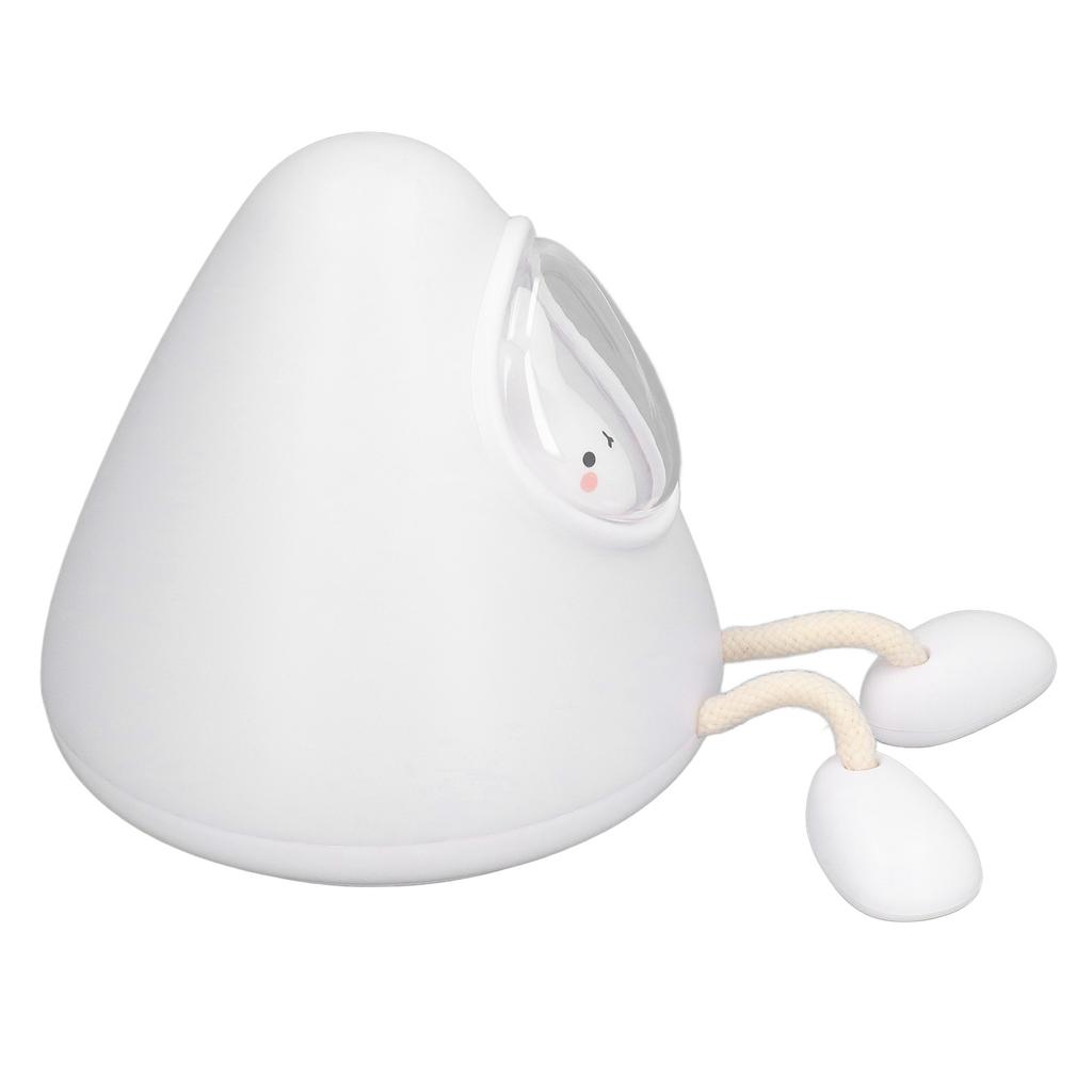 Luz Noturna Infantil Design Cápsula Espacial Fofa Luz Quente Suave Modo Duplo Controle Fácil Luz Noturna para Bebê para Quarto Escritório