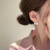 925 Silver Retro Pearl Earrings - Classic Japanese & Korean Style