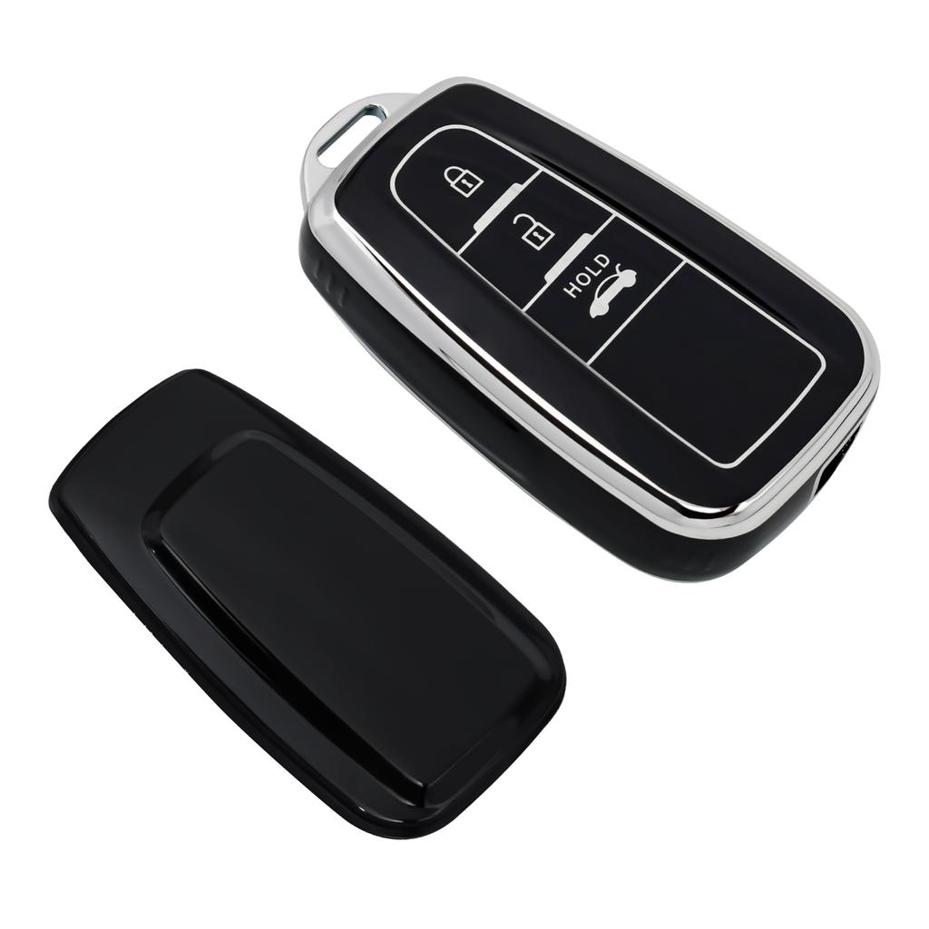 2 3 Buttons Car Key Case Cover For Toyota Prius Camry Corolla Chr C-Hr Rav4 Land Cruiser Prado Hilux Key Fob Protective Shell