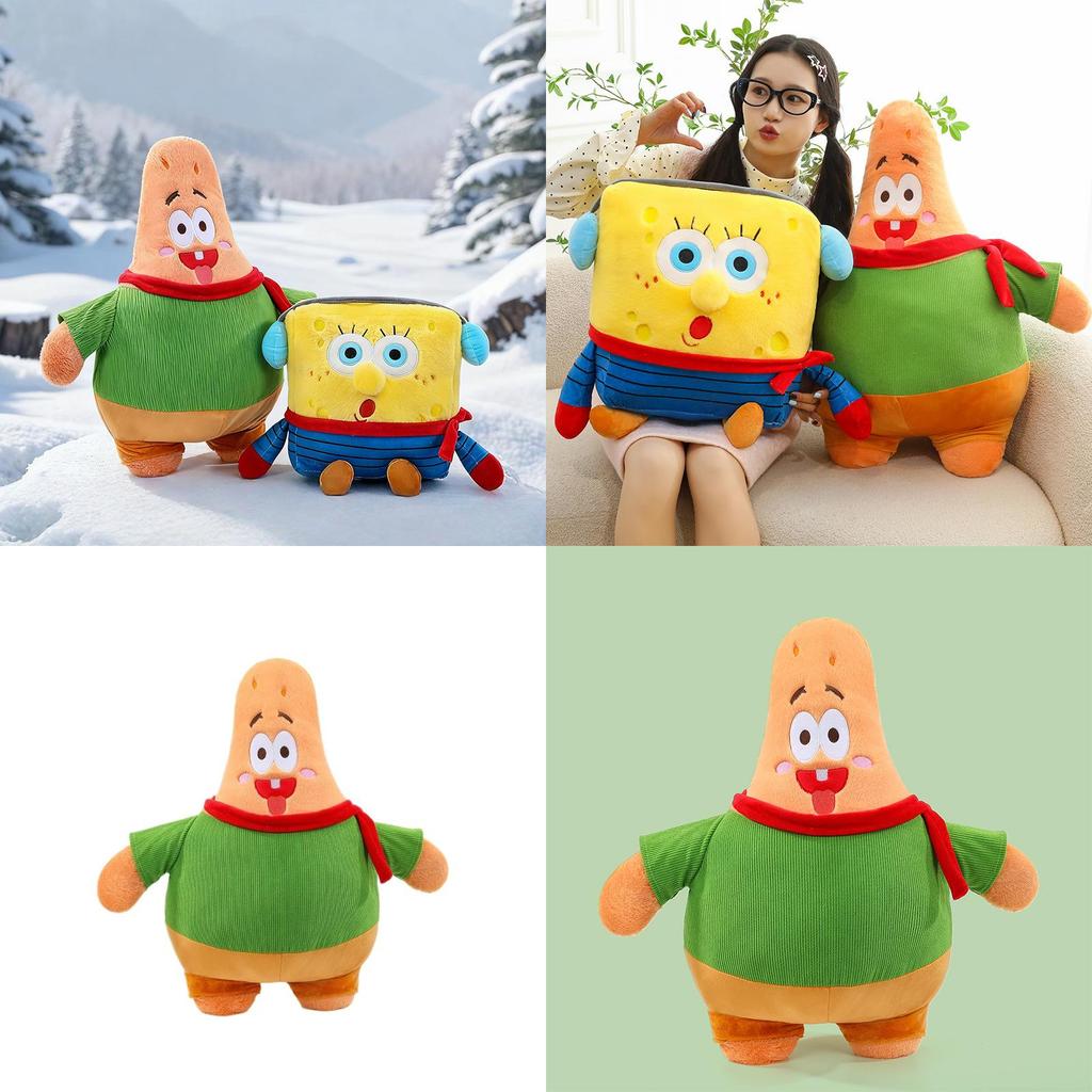 Spongebob Schwammkopf Plüschtiere Mit PP-Baumwollfüllung Für Kinder Und Fans