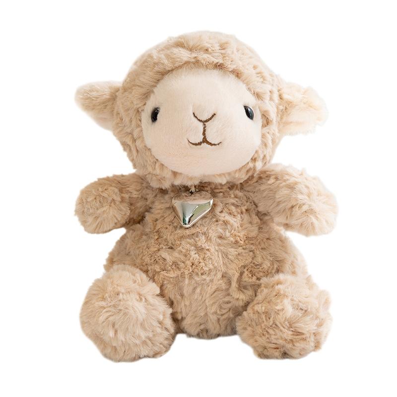 Cute Soft Sheep Plush Pendant Toys 1622Cm Stuffed Lamb Dolls Plushie Keychain Birthday Gifts Kids Home Decor