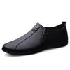 Summer new light luxury daily simple soft comfortable casual leather shoes