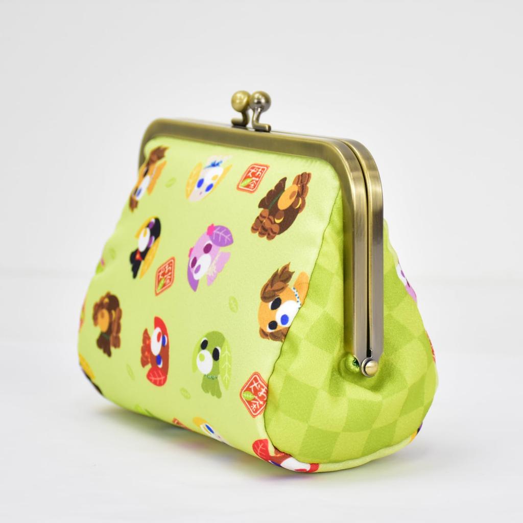 Klipptasche Alle Chirimen-Stil Ocha-inu