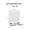 No-Punch Stainless Steel Adhesive Hook for Coats and Hats - Wall-Mounted for Home, Kitchen, and Bathroom Use
