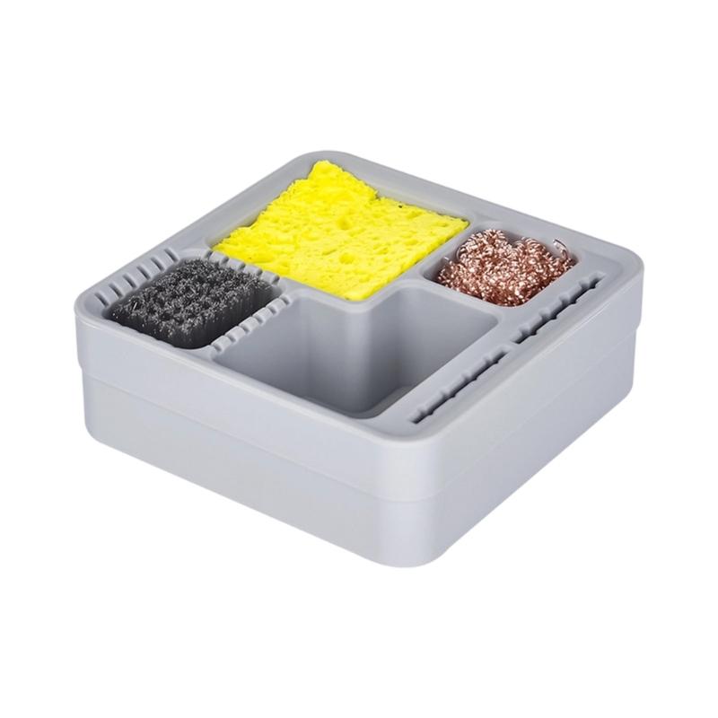 Heat Resistant Silicone Solder Scrap Container Welding Debris Tray For High Temperature Soldering Tasks