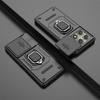 For Xiaomi 14T Case PC+TPU Kickstand Phone Protector with Lens Cover