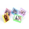 5pcs Colorful Acrylic Mini Picture Frames for Instantly Photos Holders for Home Decors and Vehicle Interior Display