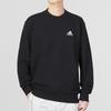 Adidas Essentials Logo Sweatshirt Men Sweatshirt Black IC9329