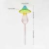 Glass Colored Mushroom Watering Plant Automatic Watering Device Flower Plant Water Dripper Infiltration Water Droplet Irrigation