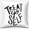 Black and White Style Decorative Pillowcase Car Ornaments Office Living Room Sofa Home Pillowcase
