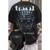 T-shirt Grafica Tool Uomo Donna Grafica Band Pesante Streetwear Oversize Y2k Casual Larga Manica Corta Unisex T-Shirt Abbigliamento Femminile Maschile