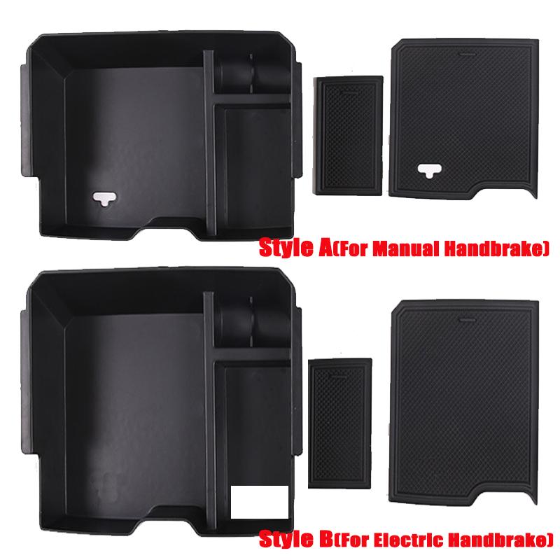 New Upgrade Armrest Box Storage Tray Rib Fin Strong Organizer Holder For Ford Ranger T9 2023+