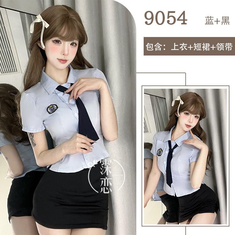 Sex lingerie sexy professional uniform seduction cosplay tight pure desire stewardess suit free hip wrap