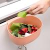 Baby Bed Hanging Box Portable Kitchen Lidless Trash Can Baby Nursery Organizer