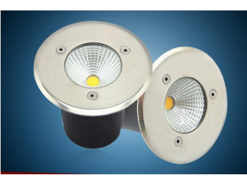 3W/5W/6W Inground Spotlight, 304 Stainless Steel, 65mm, 12V/24V/90-277V for Courtyard