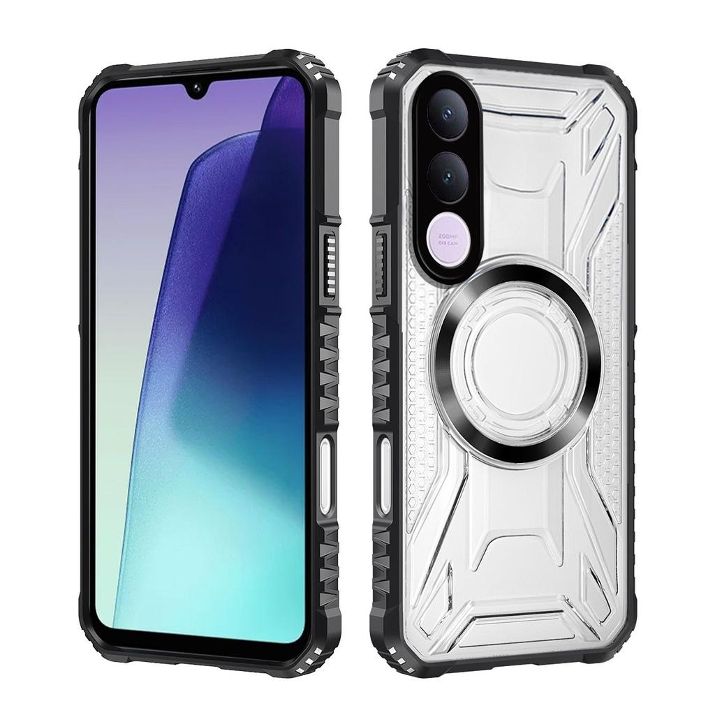 Battle Shadow Series Armor Phone Case for Vivo V70 FE Shockproof Anti‑Drop Protective Cover