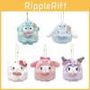 Adorable Llavero de Peluche de Fantasma Lindo Personaje de Animal de Dibujos Animados Muñeco Suave de Algodón PP Regalo