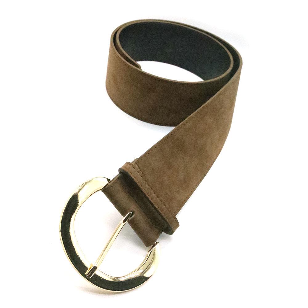 Trendy Women's Versatile PU Leather Fashion Belt with Retro Pin Buckle and Decorative Waist Chain