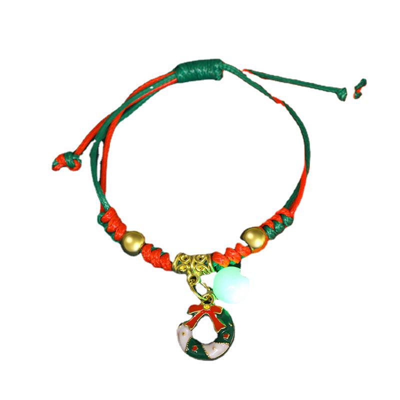 2025 Luminous Santa Claus Bracelet for Women - Popular Christmas Jewelry for Couples and Friends
