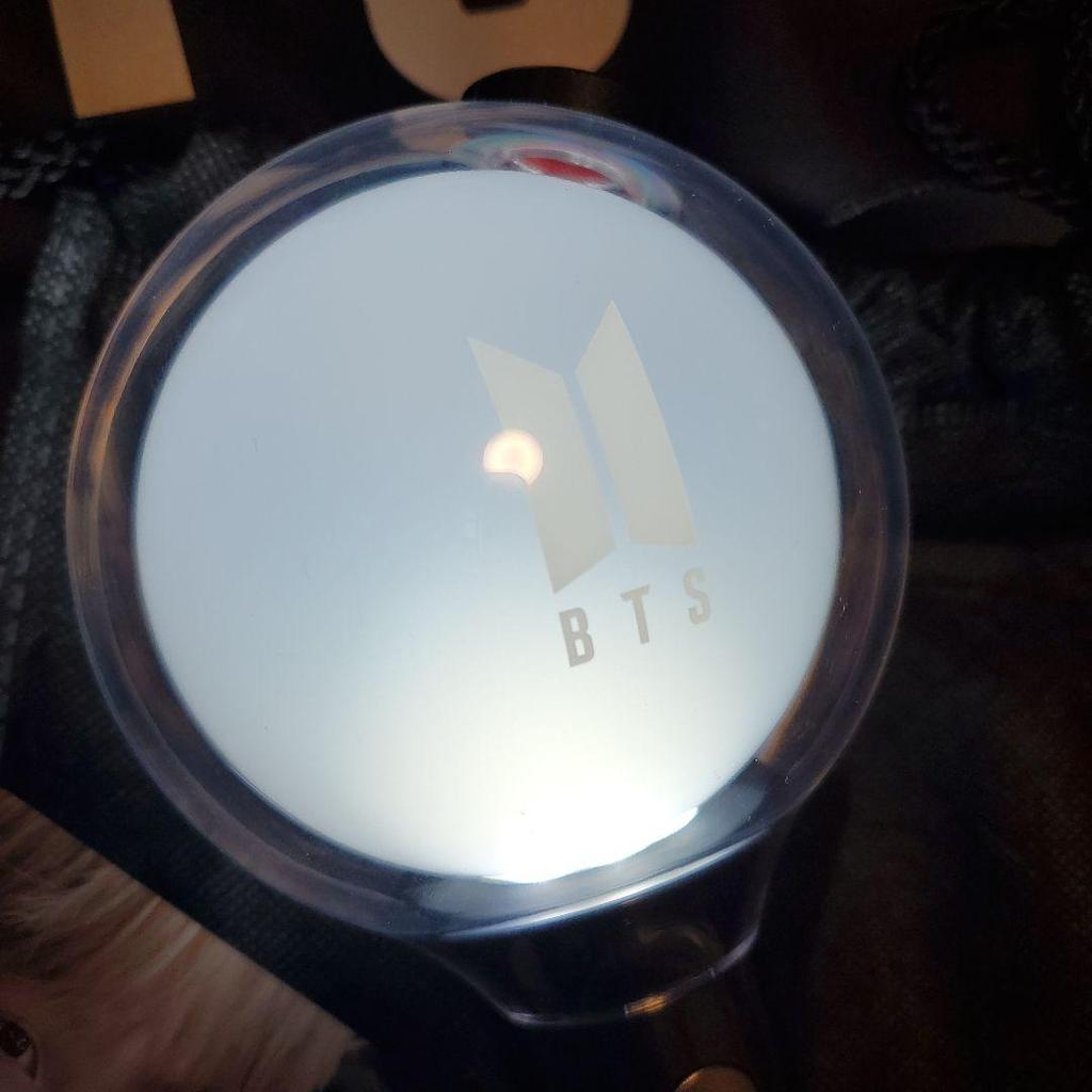 [USED] BTS Official Penlight AmiBomb Ver.4 Slogan Mirror Etc.