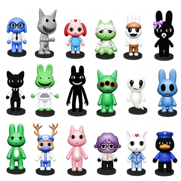 Animal Hospital Action Figure Toy Collection With Soft Pvc Material For Kids And Collectors