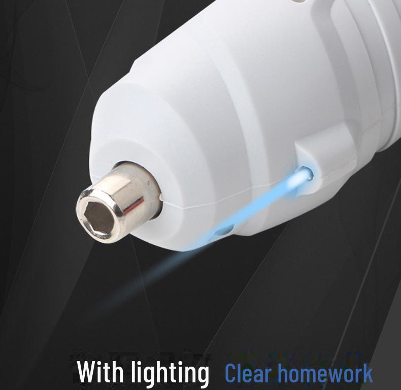 Tianshu 3.6V Folding Rotating Mini Electric Drill & Screwdriver Set