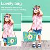 Busy Board, 20-in-1 Montessori Toy Motor Skills Toy for Dressing Skills, Educational Sensory Toddler Toy, Activity Board for Airplane Car Travel