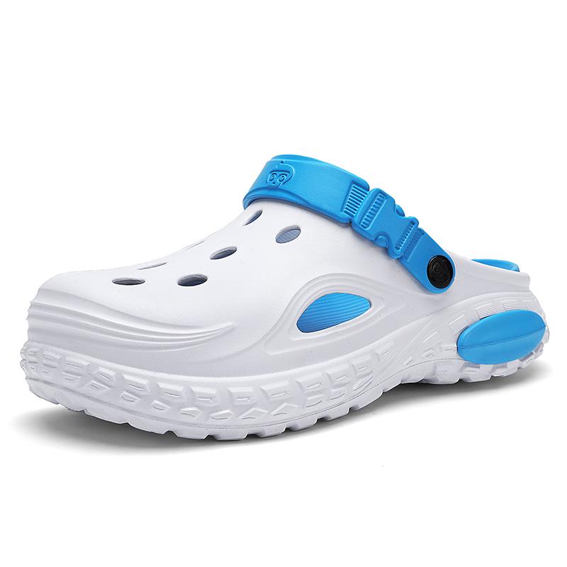Leichter Plüsch Original Alltags Sandale Badezimmer Rutschfest Stil Sommer Deluxe Schlafzimmer Männlich Eva Unisex Zuhause Neueste Hausschuh 43-44 white