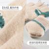 Children's wool gloves Primary school students autumn and winter outdoor riding cute cartoon dinosaur knitted warm finger gloves